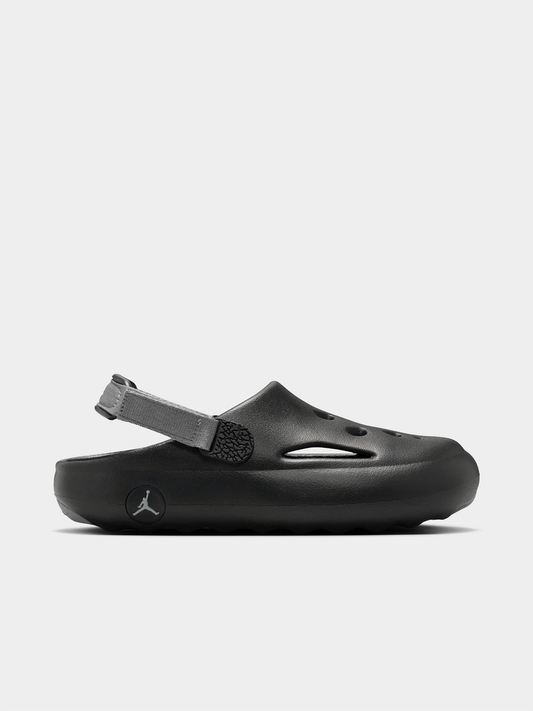 Jordan Junior Hydrip Black/Smoke Grey Clog