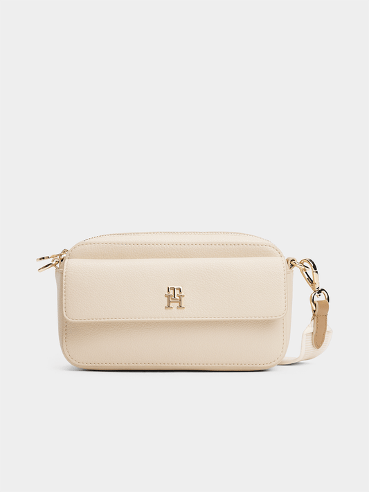 Women's Tommy Hilfiger Beige Distinct Cam Bag