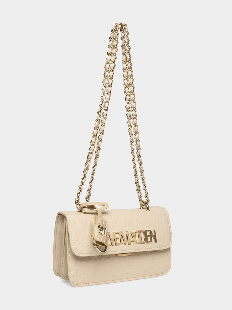 Women's Steve Madden Cream BDOOZY Shoulder Bag