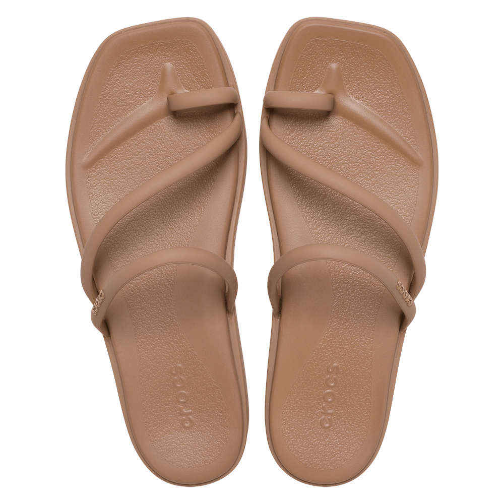 Miami Toe Loop Sandal - Milk Chocolate
