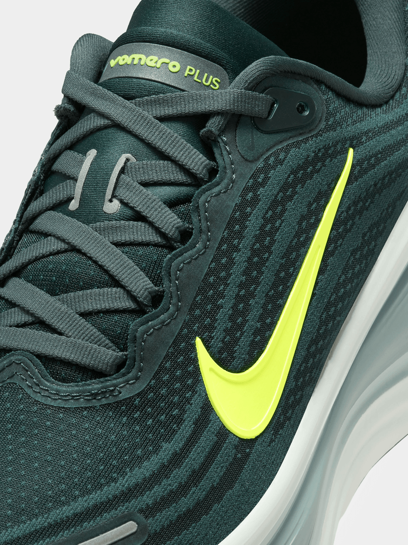 Nike Mens Vomero Plus Grey/Volt Running Shoes