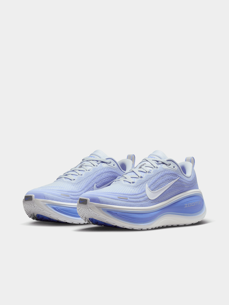 Nike Womens Vomero Plus White/Blue Running Shoes